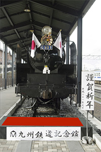 新年の恒例イベント「機関車参り」開催！